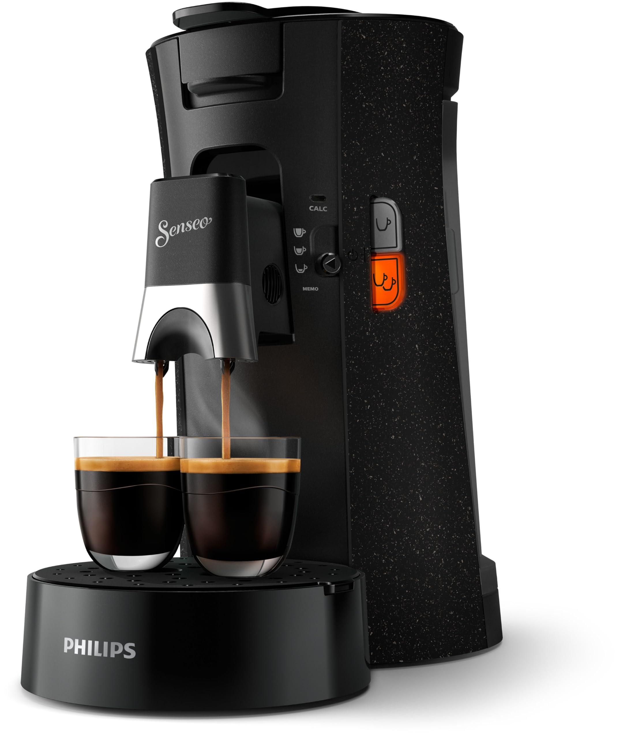 Machine à Café Dosettes Senseo Select Eco – Intensity Plus, Crema Plus, Fonction Mémo, Noir | CSA240/21