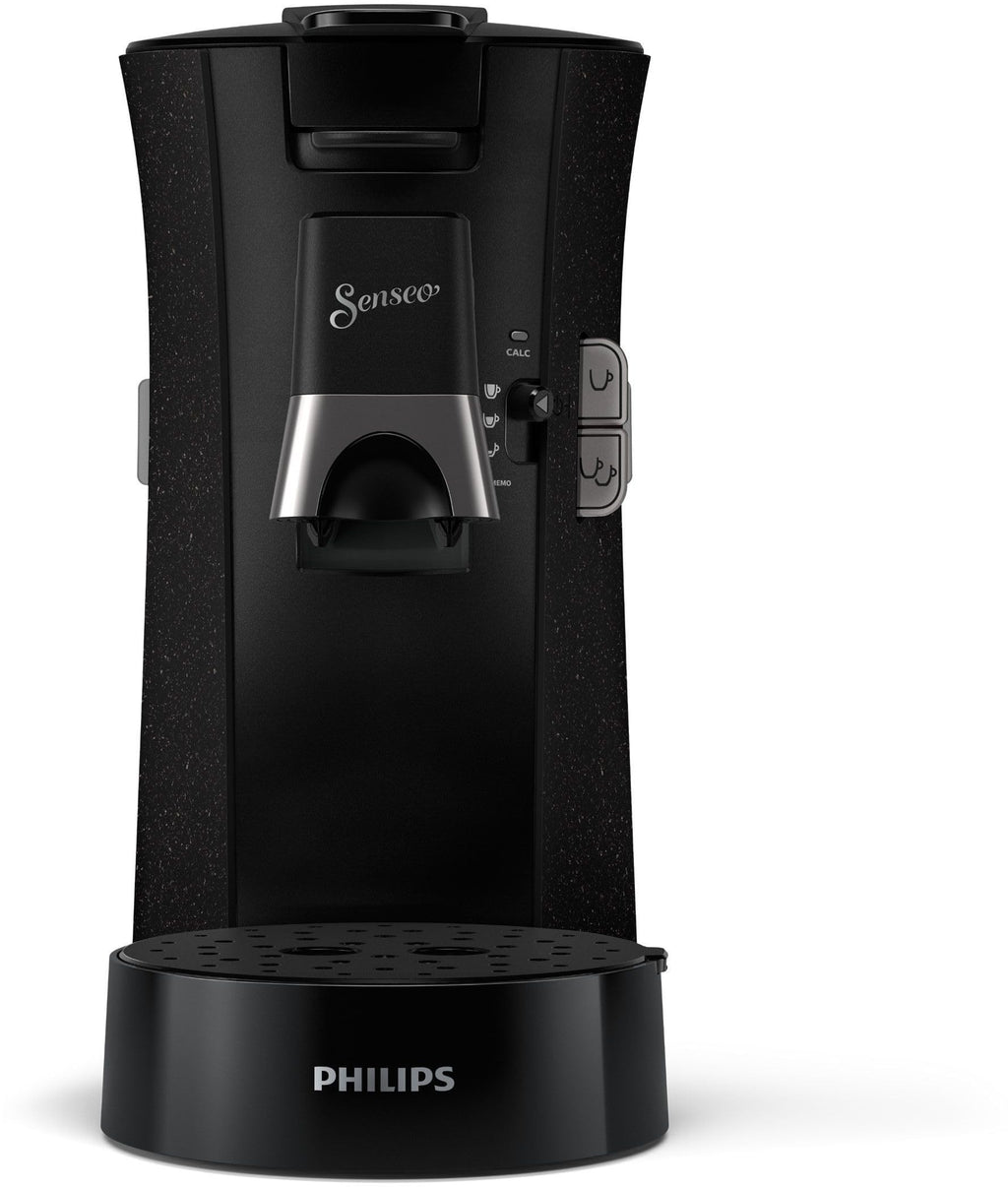 Machine à Café Dosettes Senseo Select Eco – Intensity Plus, Crema Plus, Fonction Mémo, Noir | CSA240/21